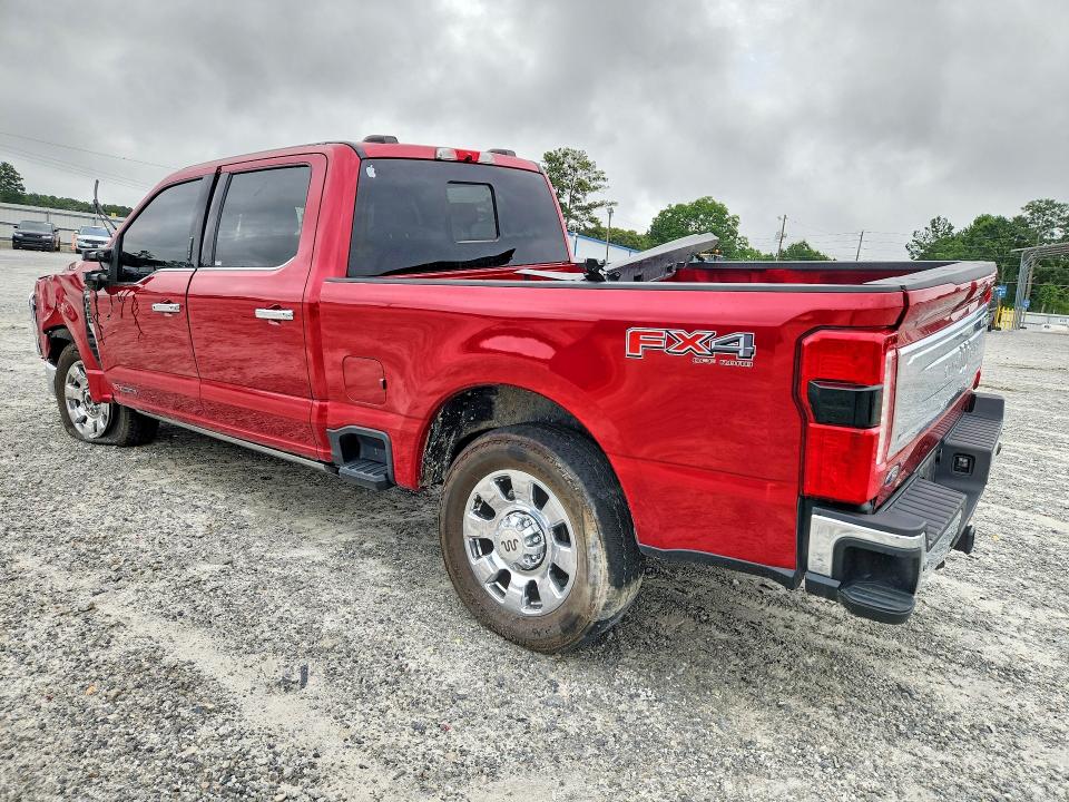 2024 Ford F250 VIN 1FT8W2BM8REF56425 COPART salvage auction — FRONT END, Nc - Salvage Cert-Rebuilt, sold $17,500 on 2026-07-29 (photo 2)