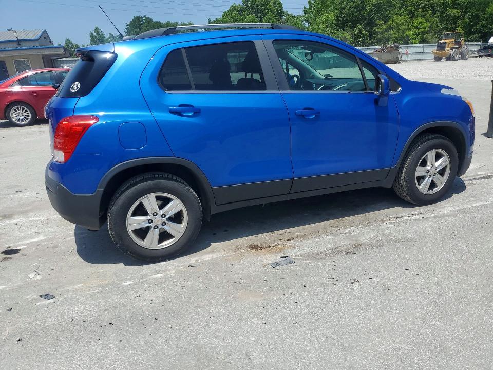 2015 Chevrolet Trax VIN KL7CJRSB8FB103142 COPART salvage auction — SIDE, Wv - Salvage Certificate, sold $950 on 2026-07-16 (photo 3)