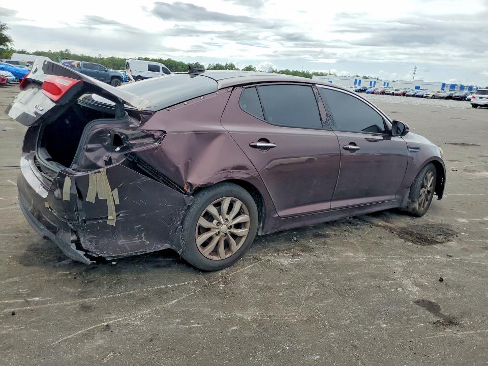 2015 Kia Optima VIN 5XXGN4A79FG488133 COPART salvage auction — REAR END, FL - CERT OF TITLE SLVG REBUILDABLE, sold $325 on 2026-07-22 (photo 3)
