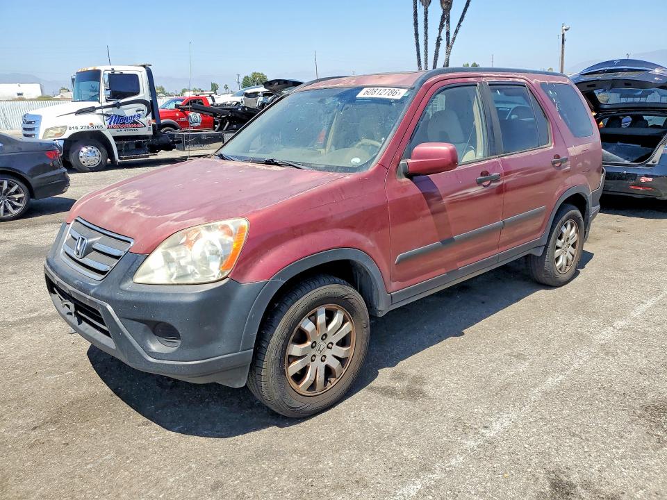 2006 Honda Cr-v VIN JHLRD78846C046858 COPART salvage auction — MECHANICAL, Ca - Dis/Dlr/Exp App For Dup Clean, sold $775 on 2026-07-14 (photo 1)