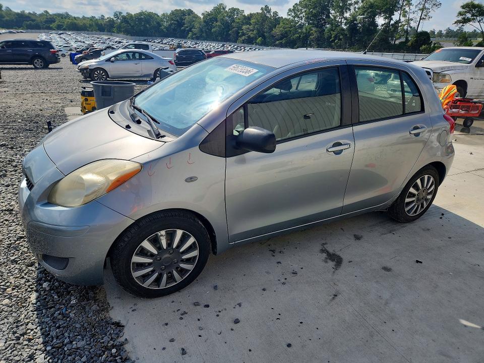 2010 Toyota Yaris VIN JTDKT4K37A5289025 COPART salvage auction — SIDE, GA - CERT OF TITLE-SALVAGE, sold $925 on 2026-07-30 (photo 1)