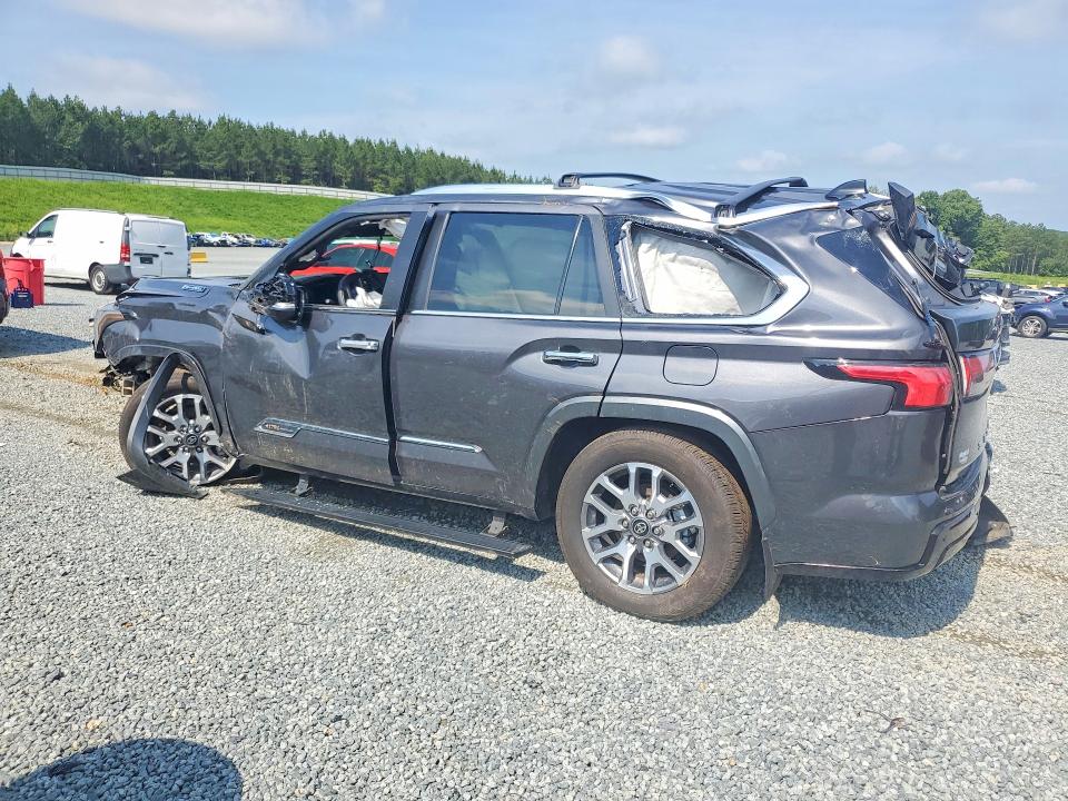 2026 Toyota Sequoia VIN 7SVAAABA4TX080255 COPART salvage auction — ROLLOVER, NC - SALVAGE CERTIFICATE OF TITLE, sold $22,600 on 2026-08-20 (photo 2)