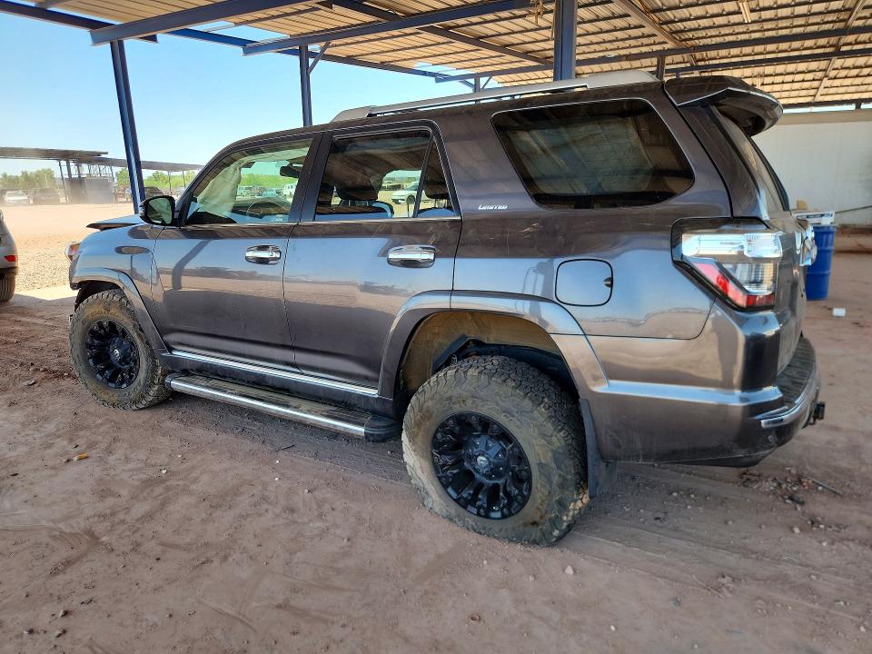 2016 Toyota 4runner VIN JTEBU5JR6G5346280 COPART salvage auction — FRONT END, Az - Cert Of Title - Salvage, sold $500 on 2026-07-28 (photo 2)