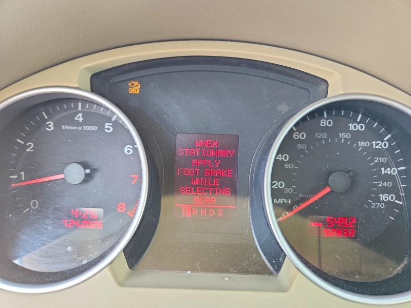2007 Audi A4 VIN WAUAF48H97K023132 COPART salvage auction — REAR END, Fl - Cert Of Title Slvg Rebuildable, sold $15 on 2026-07-30 (photo 9)