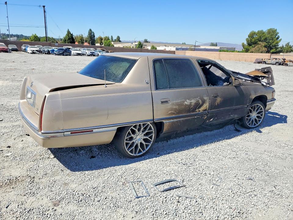1996 Cadillac Deville VIN 1G6KD52Y9TU228785 COPART salvage auction — BURN, CA - NON-REPAIRABLE VEHICLE CERT, sold $175 on 2026-07-22 (photo 3)