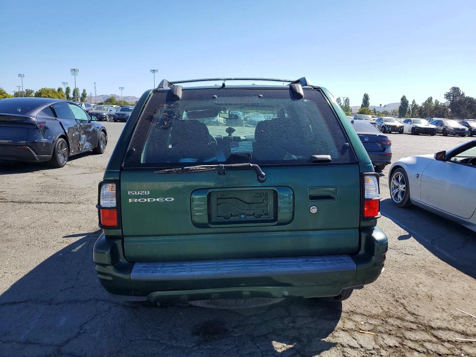 2001 Isuzu Rodeo VIN 4S2CK58W314302782 COPART salvage auction — FRONT END, CA - SALVAGE CERTIFICATE, sold $125 on 2026-07-31 (photo 6)