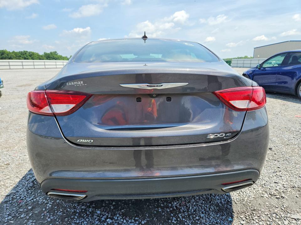 2016 Chrysler 200 VIN 1C3CCCDG9GN158383 COPART salvage auction — FRONT END, Nc - Salvage Certificate Of Title, sold $1,400 on 2026-07-22 (photo 6)