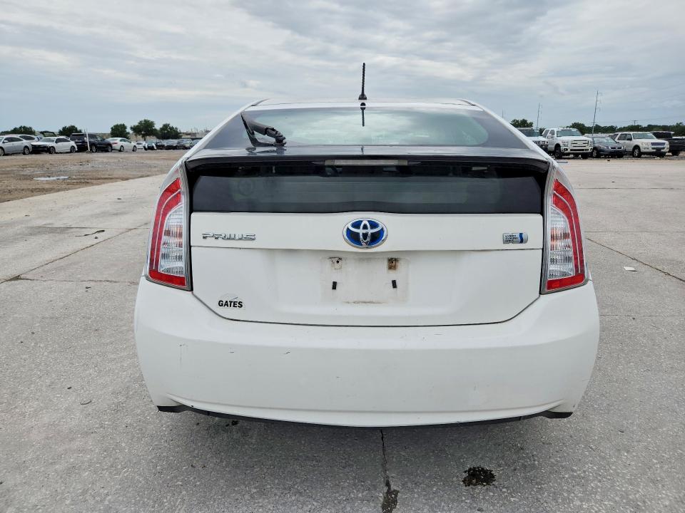 2013 Toyota Prius VIN JTDKN3DU4D5574795 COPART salvage auction — MINOR DENT/SCRATCHES, Mi - Certificate Of Title, sold $70 on 2026-07-29 (photo 6)