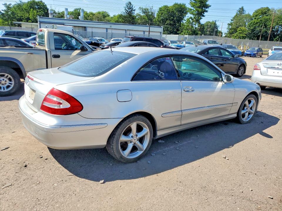 2004 Mercedes-benz Clk-klasse VIN WDBTJ65J24F083768 COPART salvage auction — FRONT END, Pa - Certificate Of Salvage, sold $450 on 2026-08-17 (photo 3)