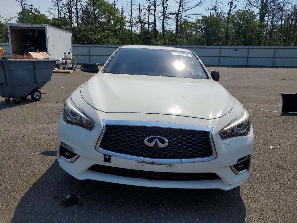 2018 Infiniti Q50 VIN JN1EV7AR7JM441621 COPART salvage auction — REAR END, Salvage Title, sold $1,650 on 2026-07-22 (photo 5)