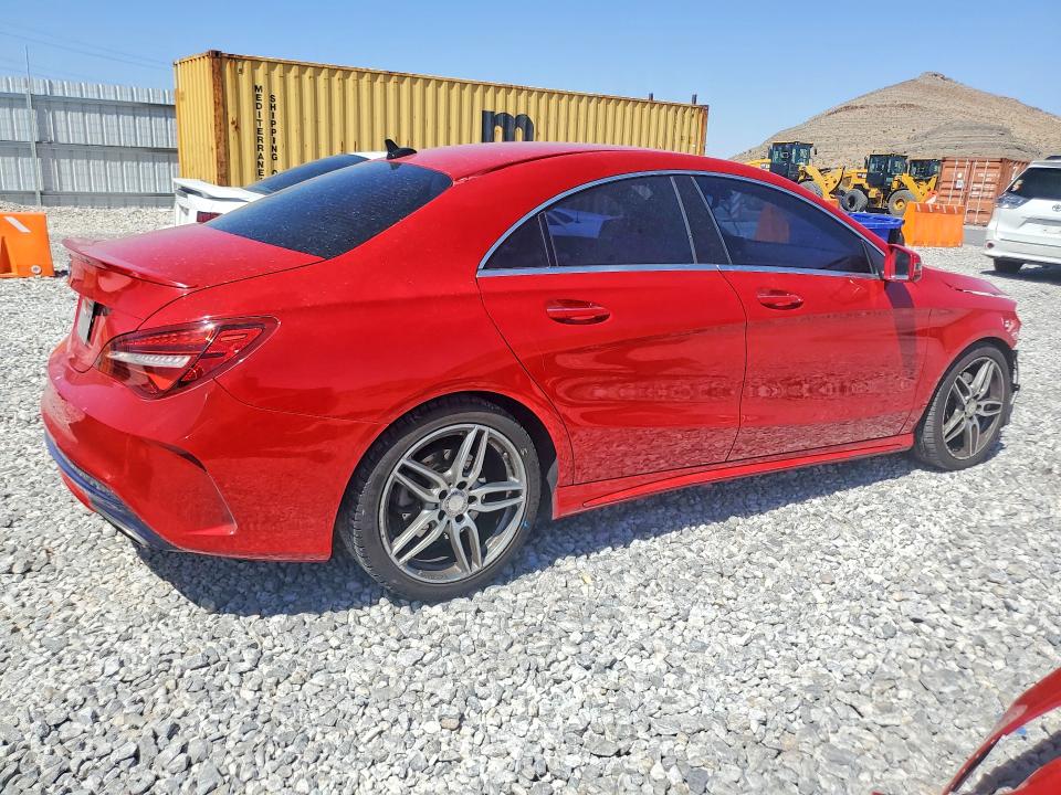 2017 Mercedes-benz Cla-klasse VIN WDDSJ4EB6HN424097 COPART salvage auction — FRONT END, Nv - Salvage Title, sold $2,500 on 2026-08-19 (photo 3)