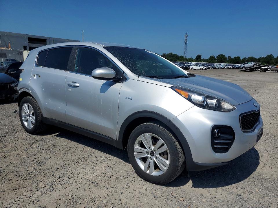 2018 Kia Sportage VIN KNDPMCAC9J7307284 COPART salvage auction — REAR END, Va - Cert Of Title - Salvage, sold $3,350 on 2026-07-22 (photo 4)