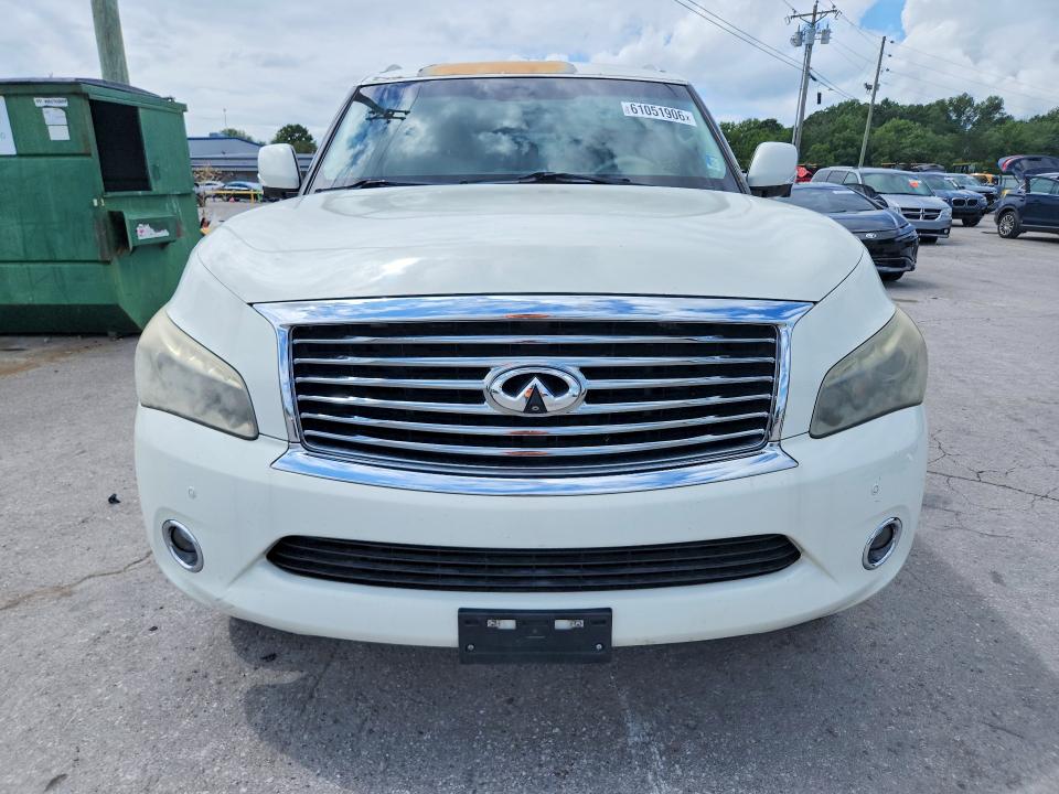 2012 Infiniti Qx56 VIN JN8AZ2NC5C9317804 COPART salvage auction — MINOR DENT/SCRATCHES, Tn - Certificate Of Title (P), sold $800 on 2026-07-23 (photo 5)