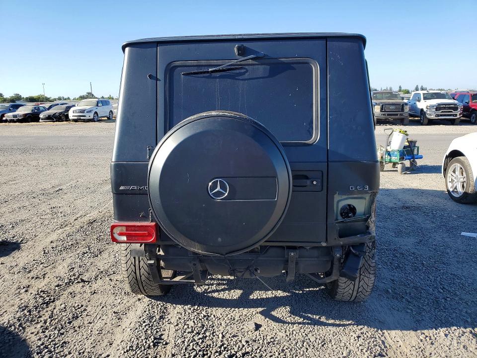 2016 Mercedes-benz G-klasse amg 6x6 VIN WDCYC7DF9GX243058 COPART salvage auction — REAR END, Ca - Cert Of Title-Lemon Law Buybac, sold $32,750 on 2026-07-28 (photo 6)