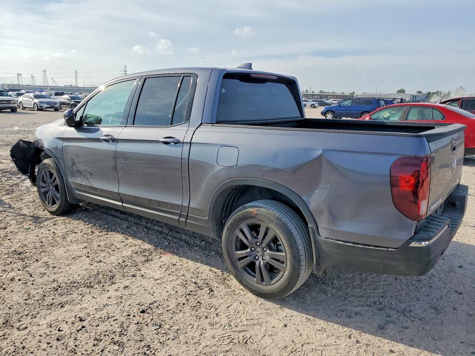 2020 Honda Ridgeline VIN 5FPYK3F1XLB018176 COPART salvage auction — FRONT END, TX - SALVAGE VEHICLE TITLE, sold $8,900 on 2026-08-14 (photo 2)