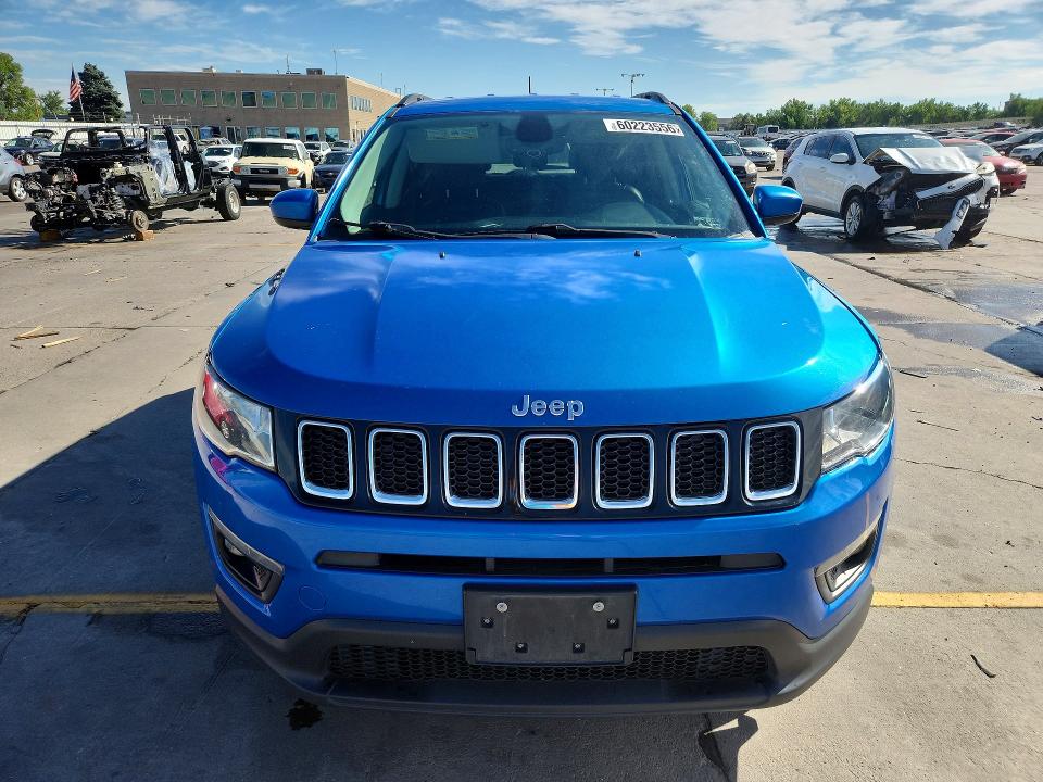 2021 Jeep Compass VIN 3C4NJDBB0MT540563 COPART salvage auction — HAIL, CO - CERTIFICATE OF TITLE, sold $3,950 on 2026-07-27 (photo 5)