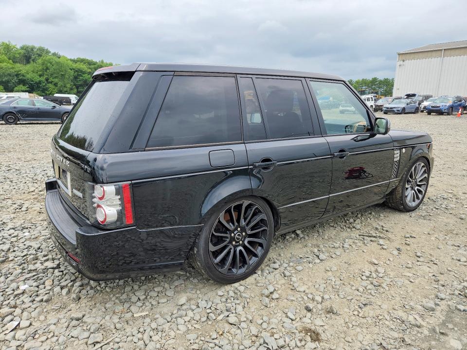 2012 Land rover RANGE ROVER VIN SALMP1E45CA389773 COPART salvage auction — MINOR DENT/SCRATCHES, Nj - Certificate Of Title, sold $2,000 on 2026-08-01 (photo 3)