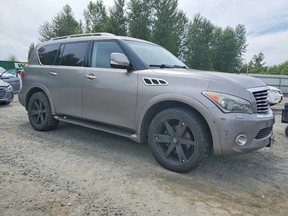 2012 Infiniti Qx56 VIN JN8AZ2NC9C9316459 COPART salvage auction — FRONT END, Wa - Vehicle Cert Of Ownership-Titl, sold $300 on 2026-07-27 (photo 4)