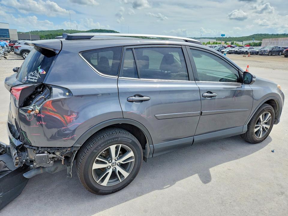 2017 Toyota Rav 4 VIN JTMWFREV5HD108586 COPART salvage auction — REAR END, Ok - Cert Of Title-Salvage, sold $5,000 on 2026-07-17 (photo 3)