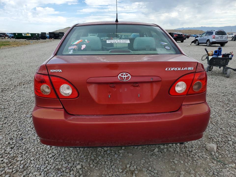 2008 Toyota Corolla VIN 1NXBR32E78Z023042 COPART salvage auction — SIDE, UT - CERTIFICATE OF TITLE, sold $300 on 2026-07-10 (photo 6)