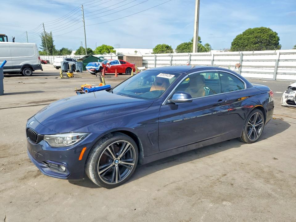 2018 BMW 4er VIN WBA4Z1C56JEC72576 COPART salvage auction — WATER/FLOOD, Fl - Cert Of Title-Slvg Rebld Flood, sold $1,800 on 2026-08-19 (photo 1)