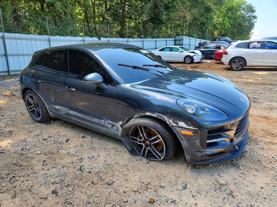 2021 Porsche Macan VIN WP1AA2A55MLB10133 COPART salvage auction — SIDE, Ga - Cert Of Ttl-Slvg Manufctr Bybk, sold $16,600 on 2026-08-28 (photo 4)