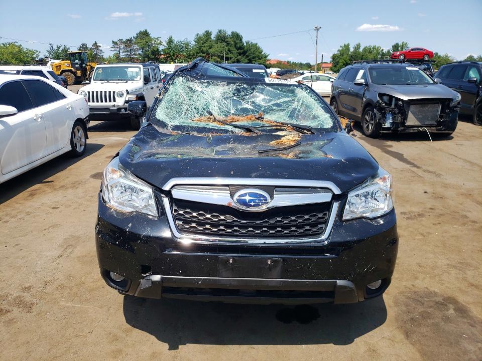 2015 Subaru Forester VIN JF2SJAKC8FH598496 COPART salvage auction — ROOF, Ct - Cert Of Title-Salvage, sold $1,000 on 2026-07-31 (photo 5)