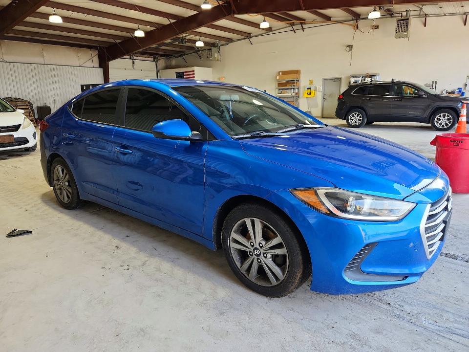 2017 Hyundai Elantra VIN KMHD74LF7HU384234 COPART salvage auction — REAR END, Md - Certificate Of Title, sold $425 on 2026-07-31 (photo 4)