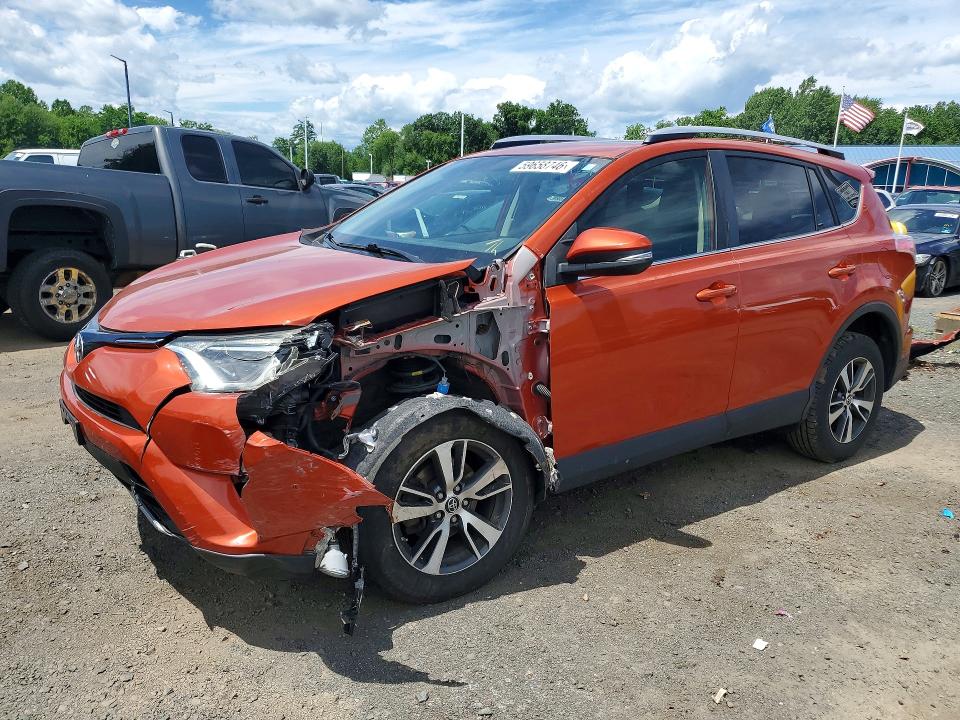 2016 Toyota VIN JTMRFREV2GJ071512 COPART salvage auction — FRONT END, Ct - Cert Of Title-Salvage, sold $5,200 on 2026-07-16 (photo 1)