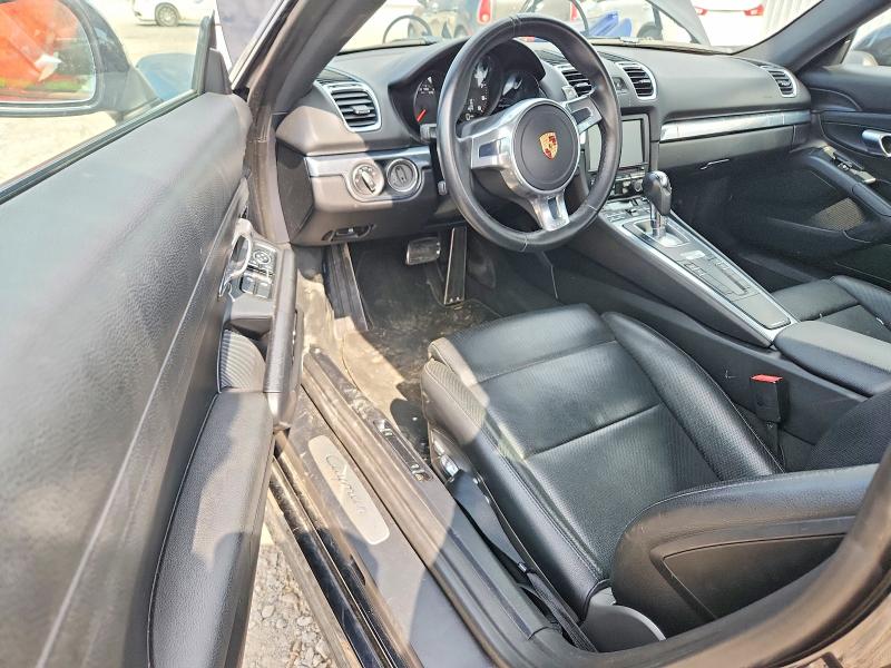 2014 Porsche Cayman VIN WP0AA2A86EK173437 COPART salvage auction — REAR END, OH - CERT OF TITLE-SALVAGE, sold $7,700 on 2026-07-24 (photo 8)