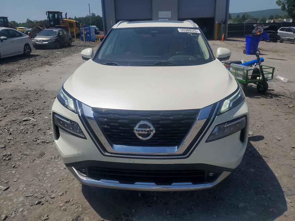 2021 Nissan Rogue VIN JN8AT3DD9MW319446 COPART salvage auction — REAR END, PA - CERTIFICATE OF SALVAGE, sold $8,700 on 2026-07-29 (photo 5)