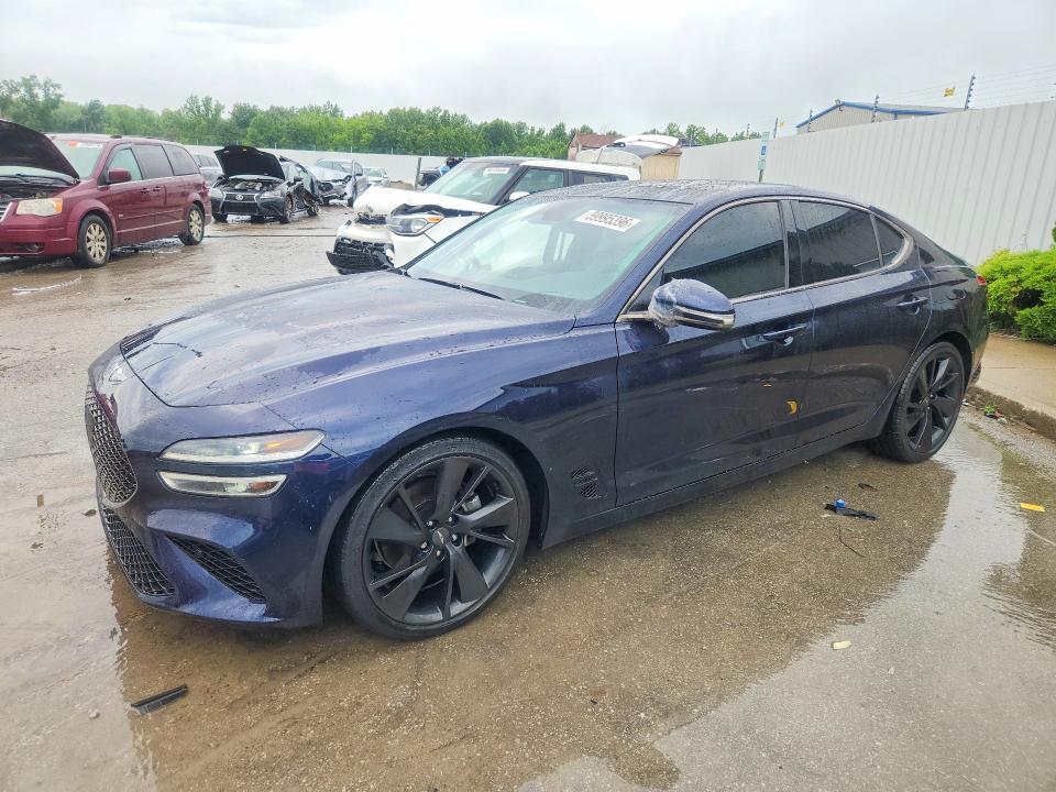 2023 Genesis G70 VIN KMTG34TA7PU109528 — COPART salvage auction photo
