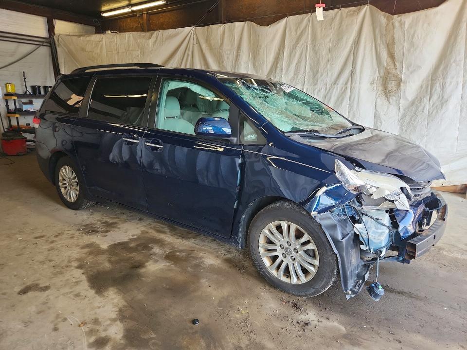 2011 Toyota Sienna VIN 5TDYK3DCXBS145419 COPART salvage auction — FRONT END, PA - CERTIFICATE OF SALVAGE, sold $575 on 2026-07-30 (photo 4)