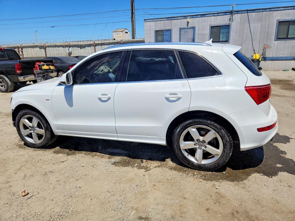2012 Audi Q5 VIN WA1DKAFP9CA106851 COPART salvage auction — FRONT END, Ca - Dis/Dlr/Exp App For Dup Salvag, sold $850 on 2026-07-27 (photo 2)