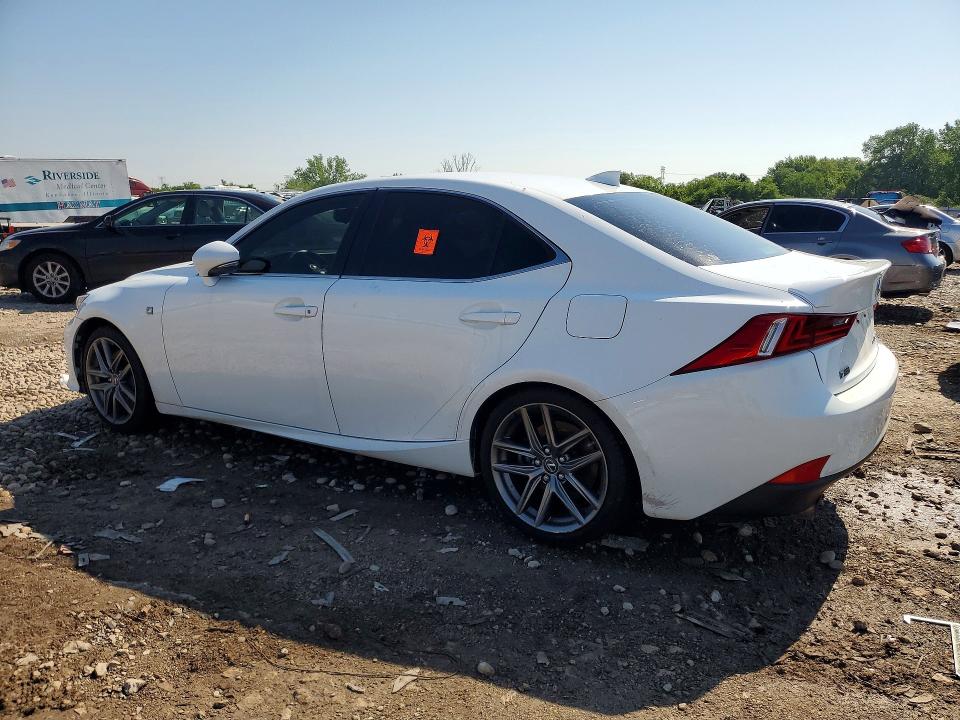 2016 Lexus Is VIN JTHCE1D2XG5010532 COPART salvage auction — WATER/FLOOD, Il - Salvage Cert-Flood, sold $4,200 on 2026-07-31 (photo 2)