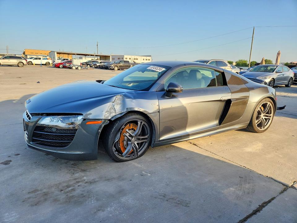 2012 Audi R8 VIN WUAGNAFG5CN001102 COPART salvage auction — FRONT END, Tx - Salvage Vehicle Title, sold $22,500 on 2026-07-27 (photo 1)