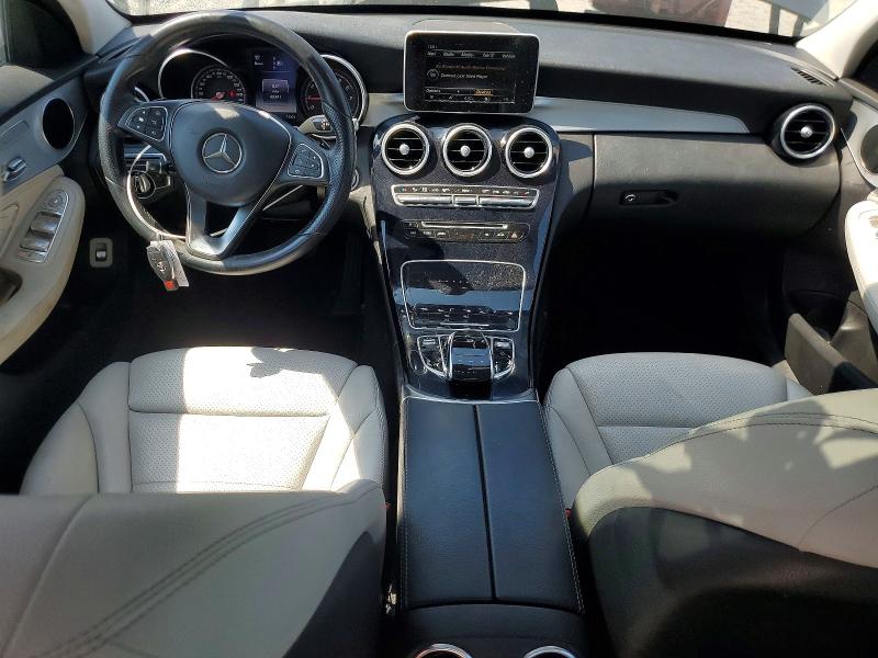 2015 Mercedes-benz C-klasse VIN 55SWF4JB3FU088535 COPART salvage auction — FRONT END, Sc - Dealer Only Clean Title (P), sold $5,200 on 2026-07-21 (photo 8)