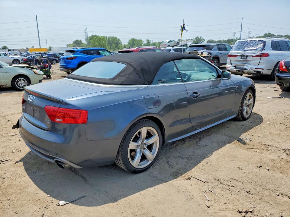 2016 Audi A5 VIN WAUM2AFHXGN003495 COPART salvage auction — REAR END, MI - CERTIFICATE OF TITLE, sold $1,850 on 2026-07-21 (photo 3)