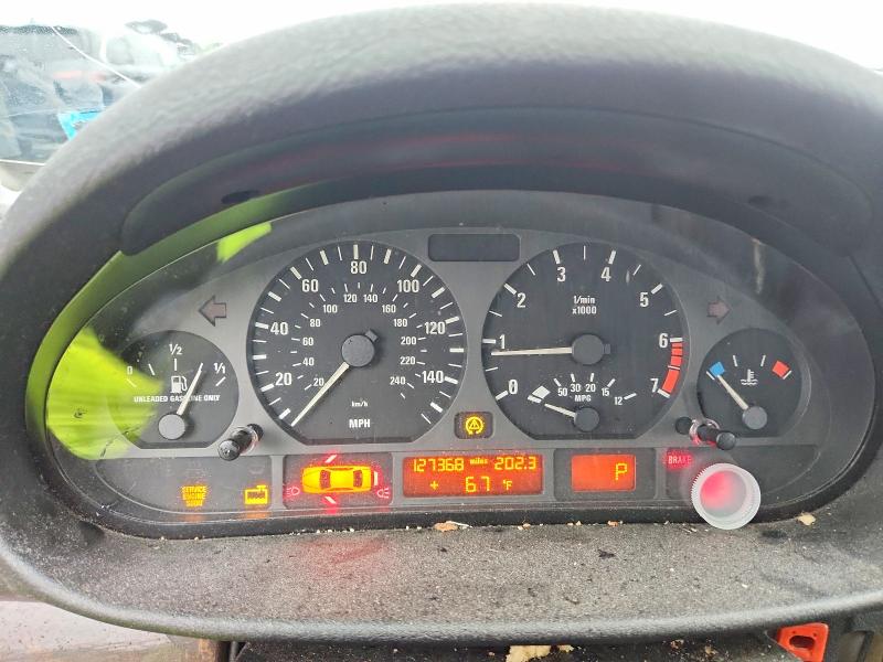 2002 BMW 3 series VIN WBAEV33462KL67156 COPART salvage auction — FRONT END, NY - MV-907A SALVAGE CERTIFICATE, sold $375 on 2026-07-13 (photo 9)