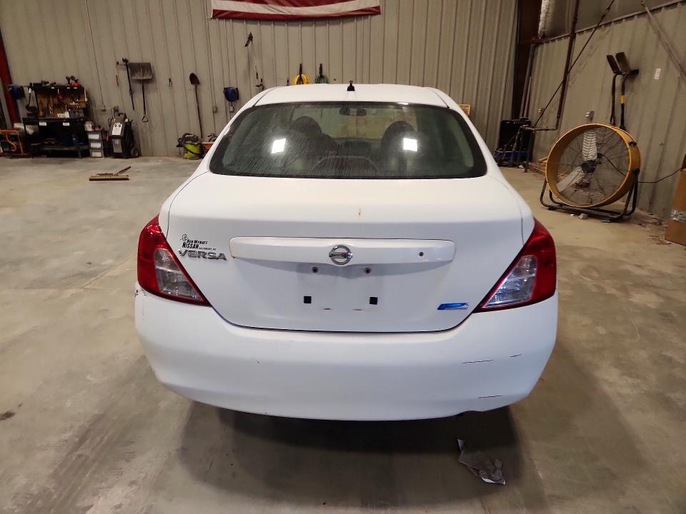 2012 Nissan Versa VIN 3N1CN7AP7CL900682 COPART salvage auction — REAR END, Mi - Certificate Of Title, sold $650 on 2026-08-01 (photo 6)
