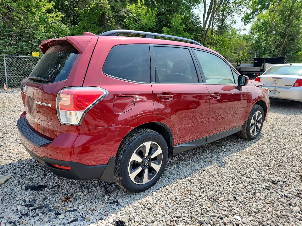 2018 Subaru Forester VIN JF2SJAEC5JH614447 COPART salvage auction — FRONT END, Salvage Title, sold $2,550 on 2026-07-29 (photo 3)