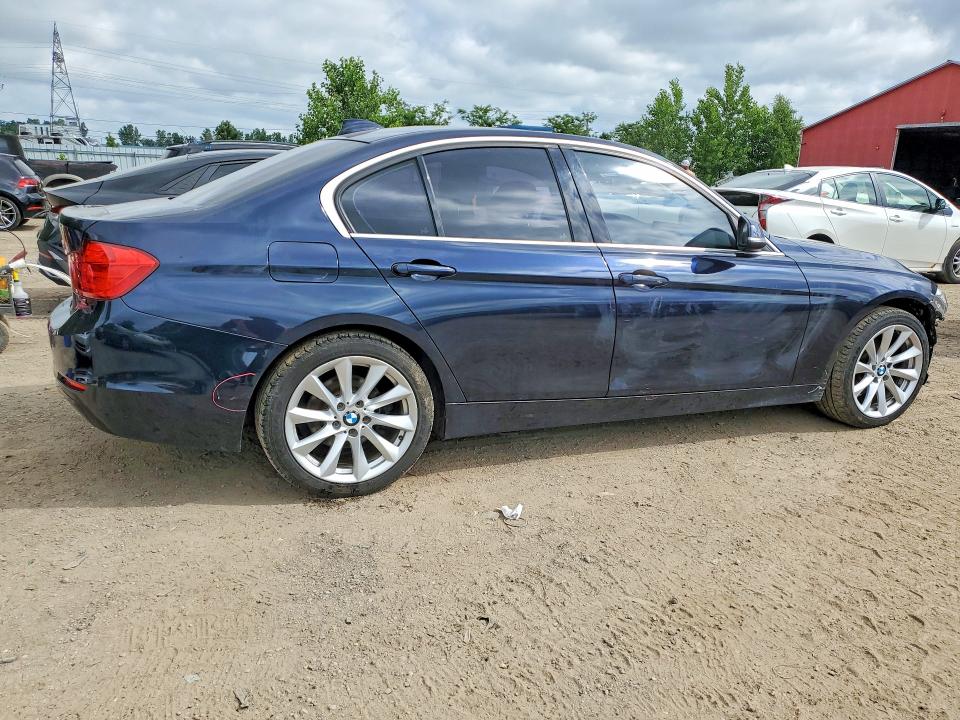 2014 BMW 3 series VIN WBA3B3G5XENR82749 COPART salvage auction — FRONT END, ON - PERMIT NO BRAND - UNFIT, sold $150 on 2026-07-21 (photo 3)
