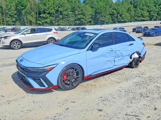 2025 Hyundai Elantra n VIN KMHLW4DK2SU025679 — COPART salvage auction photo