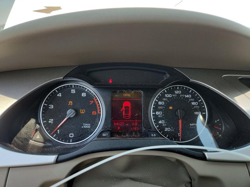 2012 Audi VIN WAUBFAFL6CA120492 COPART salvage auction — FRONT END, Co - Bill Of Sale-Parts Only, sold $275 on 2026-07-23 (photo 9)