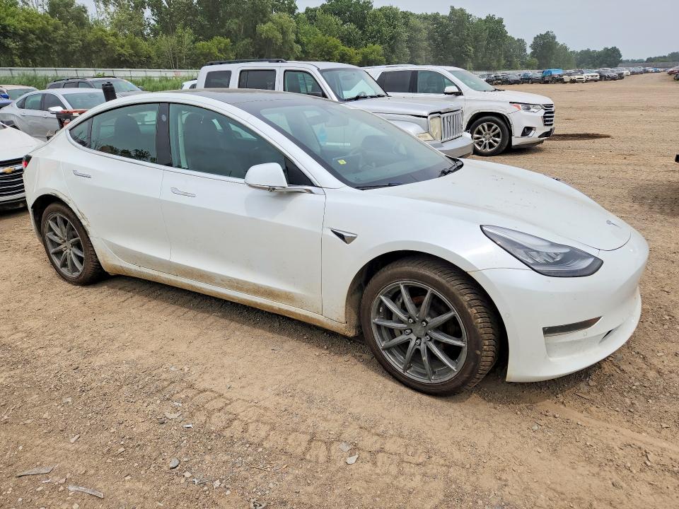 2020 Tesla Model 3 VIN 5YJ3E1EB5LF512227 COPART salvage auction — FRONT END, Mi - Certificate Of Title, sold $425 on 2026-07-29 (photo 4)