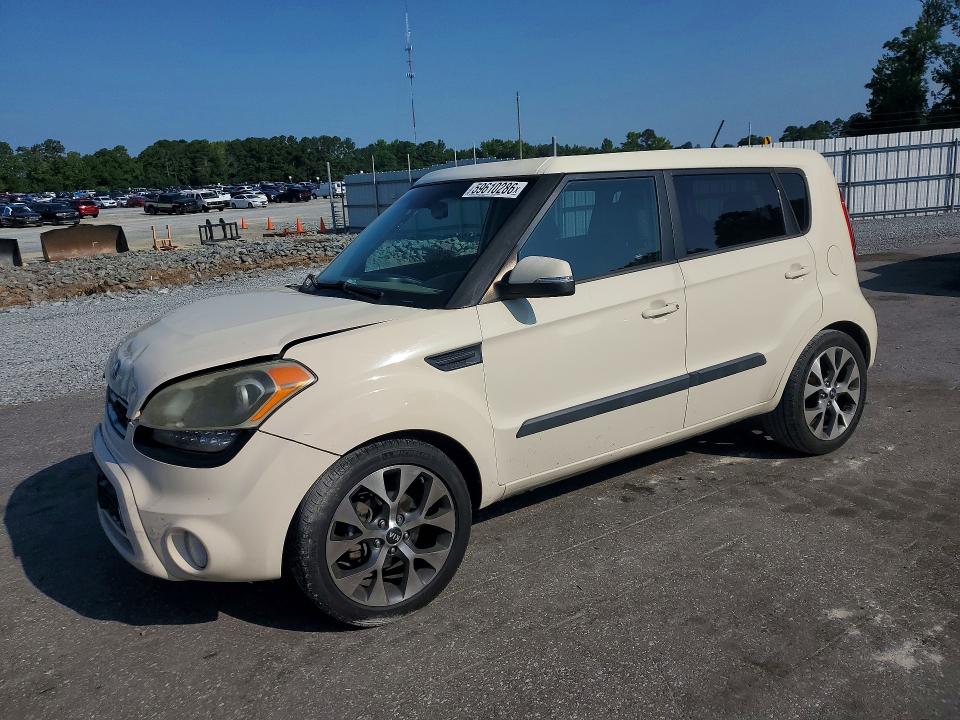 2013 Kia Soul VIN KNDJT2A63D7509765 COPART salvage auction — FRONT END, Nc - Salvage Certificate Of Title, sold $250 on 2026-07-28 (photo 1)