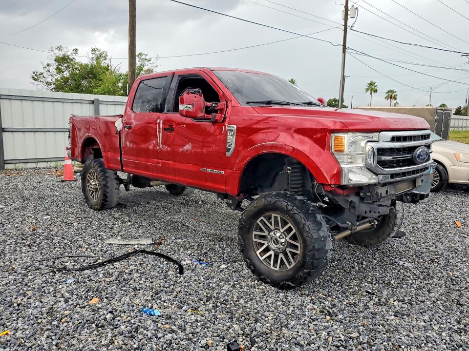 2022 Ford F-250 super duty VIN 1FT7W2BTXNED50276 COPART salvage auction — ALL OVER, Fl - Certificate Of Title, sold $24,200 on 2026-07-27 (photo 4)
