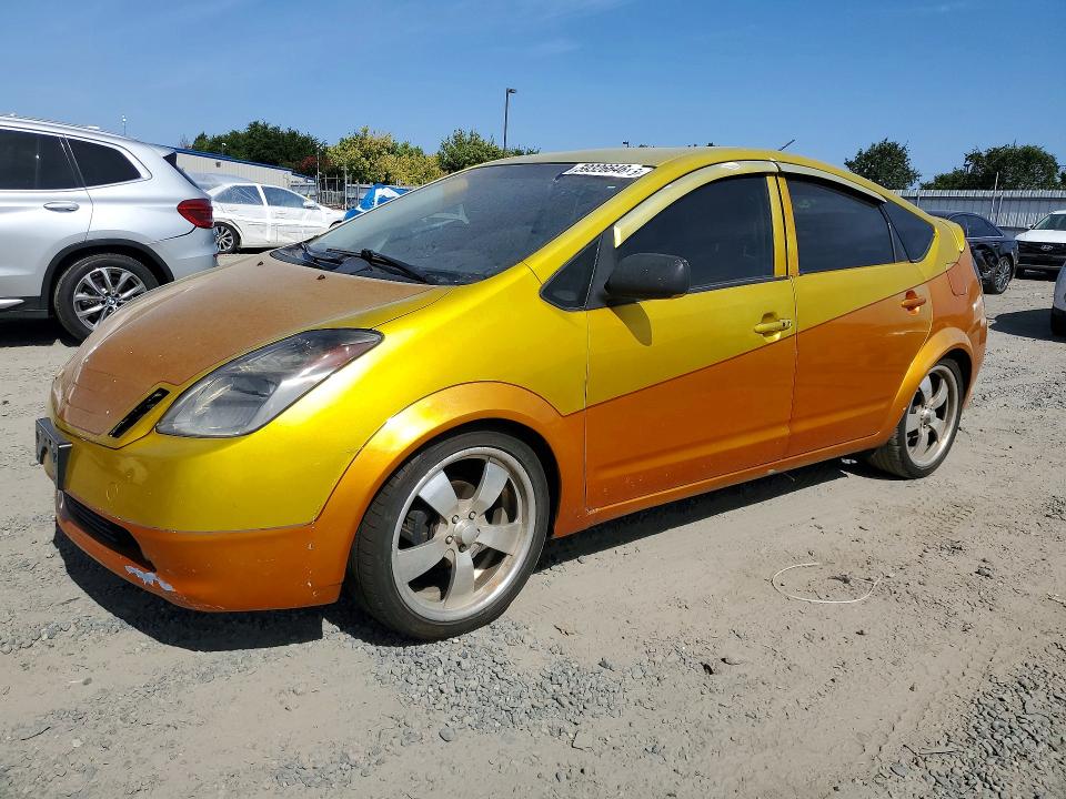 2005 Toyota Prius VIN JTDKB20U953056316 COPART salvage auction — FRONT END, CA - SALVAGE CERTIFICATE, sold $1,150 on 2026-07-09 (photo 1)