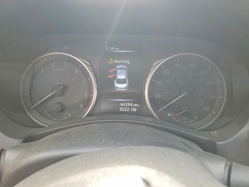 2019 Infiniti Q50 VIN JN1EV7AR1KM559553 COPART salvage auction — SIDE, Ma - Cert Of Title-Slvg Repair Thft, sold $2,250 on 2026-07-22 (photo 9)