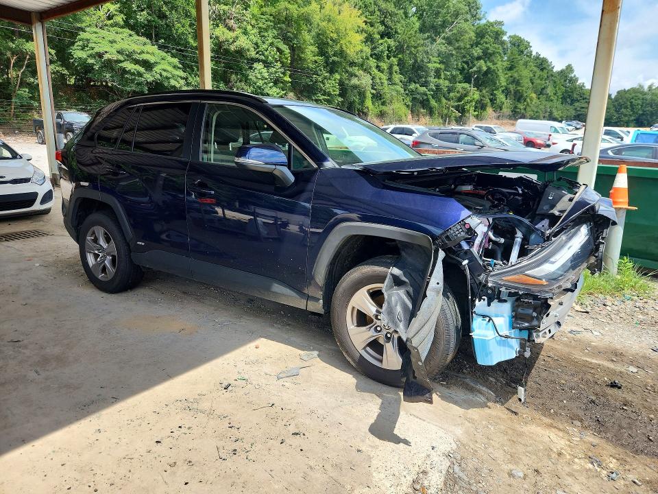 2025 Toyota VIN JTMRWRFV0SJ064596 COPART salvage auction — FRONT END, AL - CERT OF TITLE-SALVAGE TITLE (P), sold $7,200 on 2026-07-28 (photo 4)